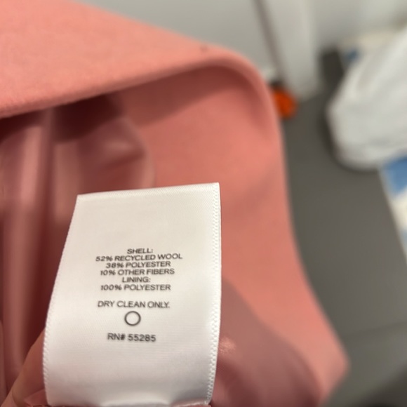 Pink wool coat NWT - Picture 3 of 4